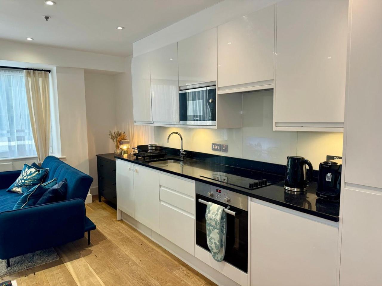 Luxury 2 Bedroom Apartment In Central Croydon With Free Parking מראה חיצוני תמונה