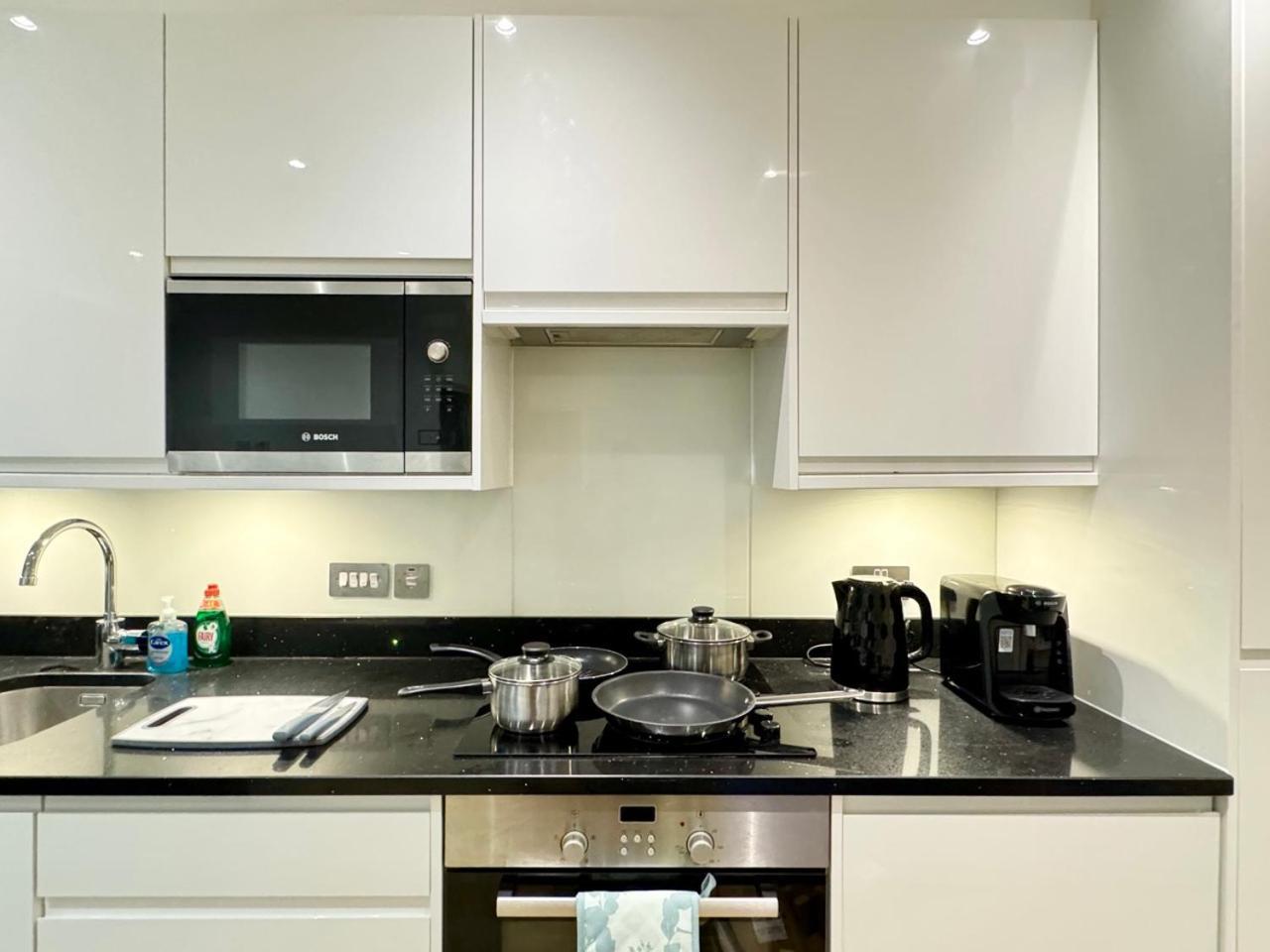 Luxury 2 Bedroom Apartment In Central Croydon With Free Parking מראה חיצוני תמונה
